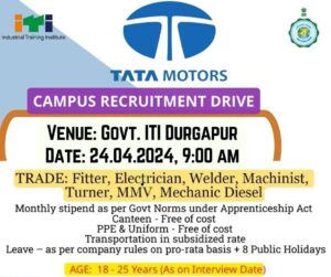 Tata Motors Vacancy 2024