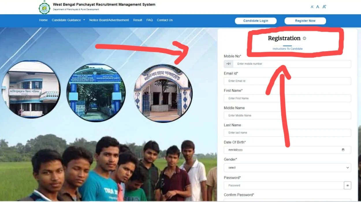 WB Gram Panchayat Registration