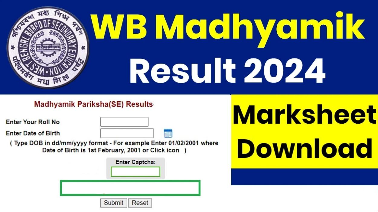 WB Madhyamik Result 2024 Check WBBSE Class 10 Marks online