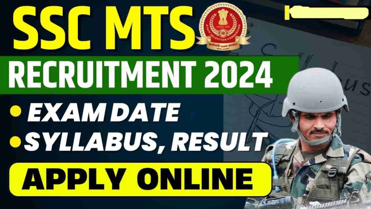 SSC MTS Notification 2024