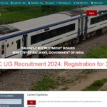 RRB NTPC UG Recruitment 2024